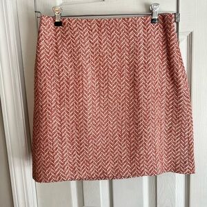 LOFT Aztec Tweed Blend Skirt